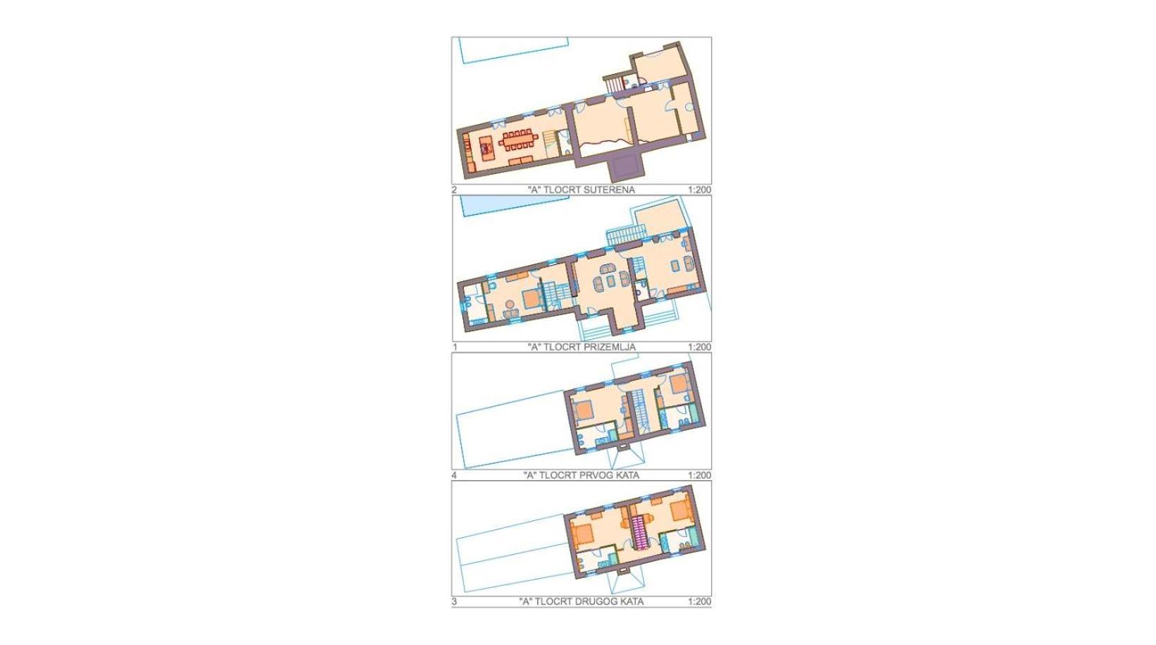Villa Poropati, Groznjan, Istria - Luxury Countryside Estate For Up To 19 Persons - Large Pool Of 80M2 With Kids Section Екстериор снимка